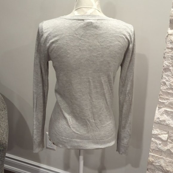 Saks fifth avenue leopard print skull sweater - Picture 2 of 5